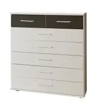 Kommode >Click< (B/H/T: 90x106x40 cm) in Weiß...