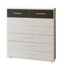 Kommode >Click< (B/H/T: 90x106x40 cm) in Weiß...