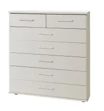 Kommode >Click< (B/H/T: 90x106x40 cm) in Weiß...