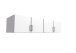 Schrankaufsatz >Click< (B/H/T: 180x40x58 cm) in Weiß - 180x40x58cm (BxHxT)