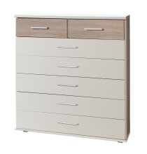 Kommode >Click< (B/H/T: 90x106x40 cm) in Weiß...
