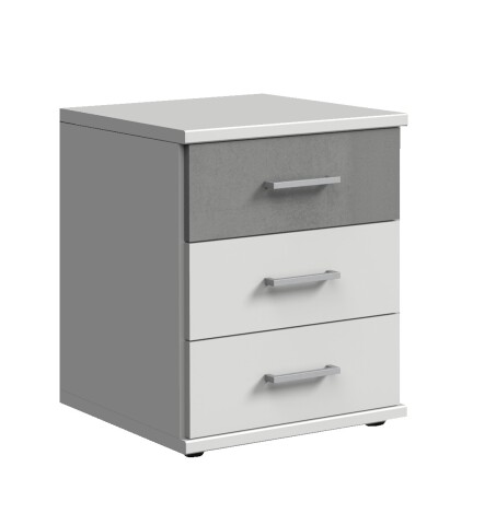 Kommode >Click< (B/H/T: 46x58x40 cm) in Weiß - 46x58x40cm (BxHxT)