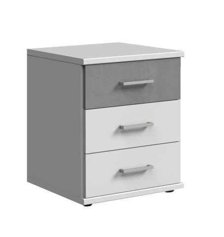 Kommode >Click< (B/H/T: 46x58x40 cm) in Weiß - 46x58x40cm (BxHxT)