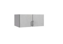 Schrankaufsatz >Click< (B/H/T: 90x40x58 cm) in grau - 90x40x58cm (BxHxT)