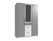 Kleiderschrank >Click< (B/H/T: 135x198x58 cm) in...