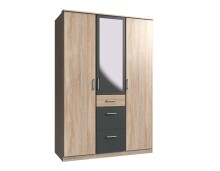 Kleiderschrank >Click< (B/H/T: 135x198x58 cm) in...