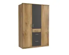 Kleiderschrank >Click< (B/H/T: 135x198x58 cm) in...