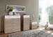 Kommode >Click< (B/H/T: 90x106x40 cm) in Eiche-Sägerau-Nachbildung