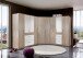 Kleiderschrank >Click< (B/H/T: 135x198x58 cm) in Eiche-Sägerau-Nachbildung