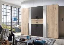 Kleiderschrank >Odessa< (B/H/T: 270x208x58 cm) in...