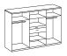 Kleiderschrank >Odessa< (B/H/T: 270x208x58 cm) in Hickory-Oak-Nachbildung