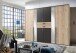 Passepartout >Odessa< (B/H/T: 273x213x12 cm) in Hickory-Oak-Nachbildung