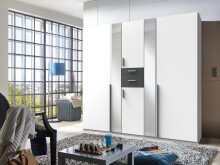 Kleiderschrank >Odessa< (B/H/T: 225x208x58 cm) in...