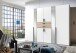 Kleiderschrank >Odessa< (B/H/T: 270x208x58 cm) in Weiß - 270x208x58cm (BxHxT)
