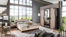 Komplettschlafzimmer >Malmö< (B/H/T:...