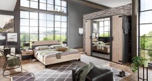 Komplettschlafzimmer >Malmö< (B/H/T:...