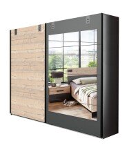 Kleiderschrank >Malmö< (B/H/T: 225x210x65 cm)...