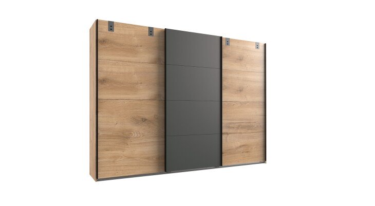 Komplettschlafzimmer >Malmö< (B/H/T: 562x210x210 cm) Plankeneiche
