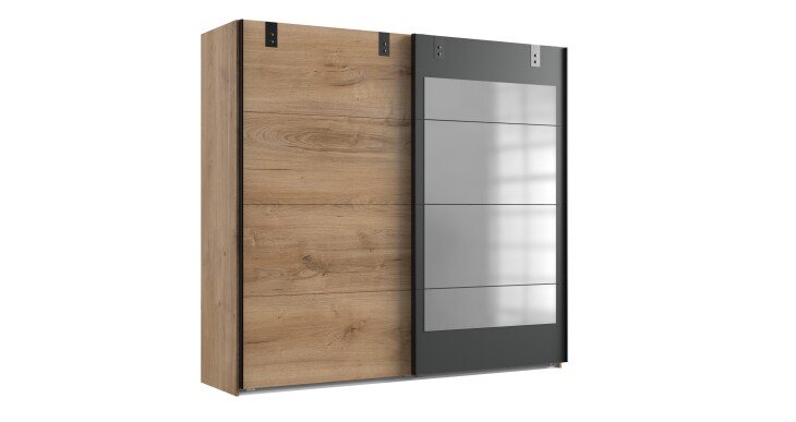 Komplettschlafzimmer >Malmö< (B/H/T: 487x210x210 cm) Plankeneiche