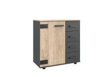 Kommode >Malmö< (B/H/T: 81x83x41 cm) in...