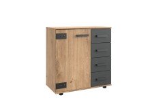Kommode >Malmö< (B/H/T: 81x83x41 cm) in...