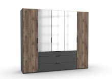 Kleiderschrank >Winnipeg< (B/H/T: 250x216x58 cm) in...
