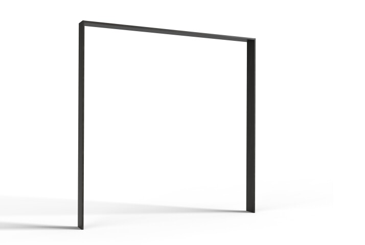 Kleiderschrank >Winnipeg< (B/H/T: 204x220x3 cm) in Graphit - 204x220x3cm (BxHxT)