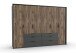 Kleiderschrank >Winnipeg< (B/H/T: 304x220x3 cm) in Graphit - 304x220x3cm (BxHxT)