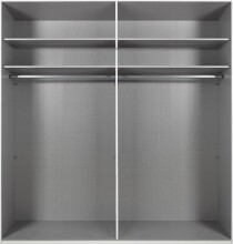 Kleiderschrank >Altona1< (B/H/T: 180x198x64 cm) in Artisan-Eiche-Nachbildung