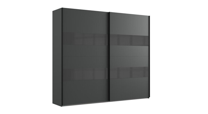 Kleiderschrank >Altona2< (B/H/T: 270x236x65 cm) in Graphit - 270x236x65 (BxHxT)