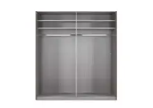 Kleiderschrank >Altona2< (B/H/T: 225x236x65 cm) in Weiß - 225x236x65cm (BxHxT)