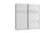 Kleiderschrank >Altona2< (B/H/T: 225x236x65 cm) in Weiß - 225x236x65cm (BxHxT)