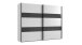 Kleiderschrank >Altona2< (B/H/T: 270x210x65 cm) in Weiß - 270x210x65cm (BxHxT)