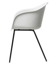 Stuhl >TOPLEY< (2er Set) (B/H/T: 56x83x59 cm) in Weiß - 56x83x59 (BxHxT)