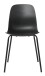 Stuhl >WHITBY< (4er Set) (B/H/T: 48x84x50 cm) in Schwarz aus Schwarz - 48x84x50cm (BxHxT)