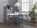 Stuhl >WHITBY< (4er Set) (B/H/T: 48x84x50 cm) in Blau aus Blau - 48x84x50cm (BxHxT)