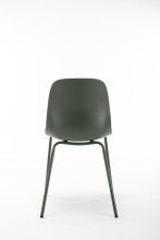 Stuhl >WHITBY< (4er Set) (B/H/T: 48x84x50 cm) in Grün aus Olive - 48x84x50cm (BxHxT)