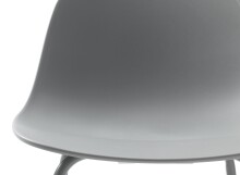 Barhocker >WHITBY< (2er Set) (B/H/T: 47x93x48 cm) in Grau aus Grau - 47x93x48cm (BxHxT)