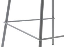 Barhocker >WHITBY< (2er Set) (B/H/T: 47x93x48 cm) in Grau aus Grau - 47x93x48cm (BxHxT)