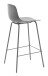 Barhocker >WHITBY< (2er Set) (B/H/T: 47x93x48 cm) in Grau aus Grau - 47x93x48cm (BxHxT)