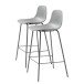 Barhocker >WHITBY< (2er Set) (B/H/T: 47x93x48 cm) in Grau aus Grau - 47x93x48cm (BxHxT)