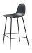 Barhocker >WHITBY< (2er Set) (B/H/T: 47x93x48 cm) in Schwarz - 47x93x48 (BxHxT)