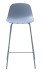 Barhocker >WHITBY< (2er Set) (B/H/T: 47x93x48 cm) in Blau aus Blau - 47x93x48cm (BxHxT)
