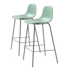 Barhocker >WHITBY< (2er Set) (B/H/T: 47x93x48 cm)...