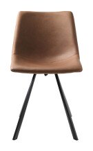 Stuhl >YUKON< (2er Set) (B/H/T: 47x79x54 cm) in Braun aus Braun - 47x79x54cm (BxHxT)