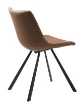 Stuhl >YUKON< (2er Set) (B/H/T: 47x79x54 cm) in Braun aus Braun - 47x79x54cm (BxHxT)
