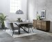 Esstisch >ARNO< (B/H/T: 160x75x90 cm) Wildeiche Furniert SMOKED