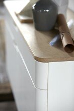 Sideboard >AMALFI< (B/H/T: 140x76x44 cm) Eiche...