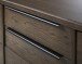 Sideboard >ARNO< (B/H/T: 170x85x45 cm) Wildeiche Furniert SMOKED