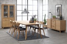 Sideboard >RHO< (B/H/T: 160x80x45 cm) in Eiche...